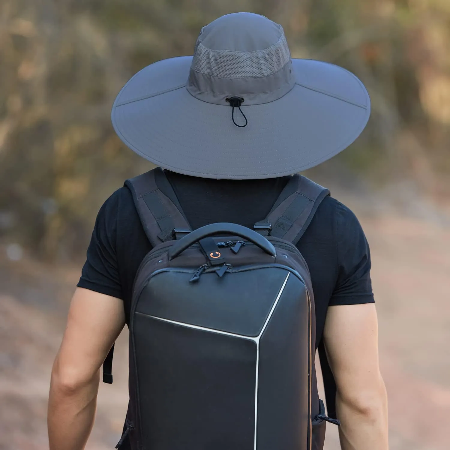 Wide Brim Sun Hat for Men Women UV Protection Ventilated Summer Hats for Fishing Hiking Garden Beach