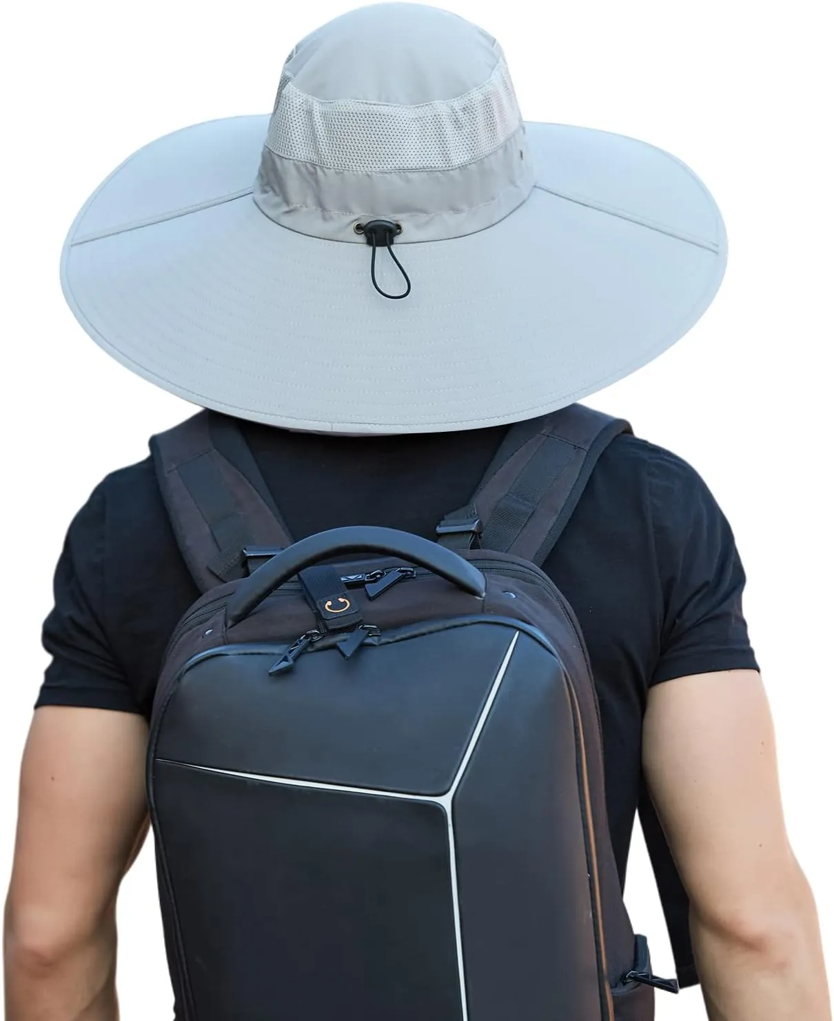 Wide Brim Sun Hat for Men Women UV Protection Ventilated Summer Hats for Fishing Hiking Garden Beach