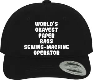 World's Okayest Paper Bags Sewing-Machine Operator - Soft Dad Hat Baseball Cap