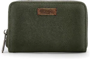 X Wrangler Credit Card Holder Wallet for Women Rfid Blocking Women's Wallets Card Cases & Money Organizers with Wristlet and Coin Pouch Minimalist Lightweight and Easy to Carry