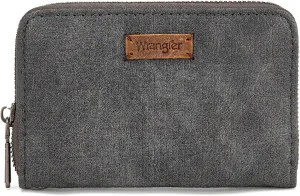 X Wrangler Credit Card Holder Wallet for Women Rfid Blocking Women's Wallets Card Cases & Money Organizers with Wristlet and Coin Pouch Minimalist Lightweight and Easy to Carry