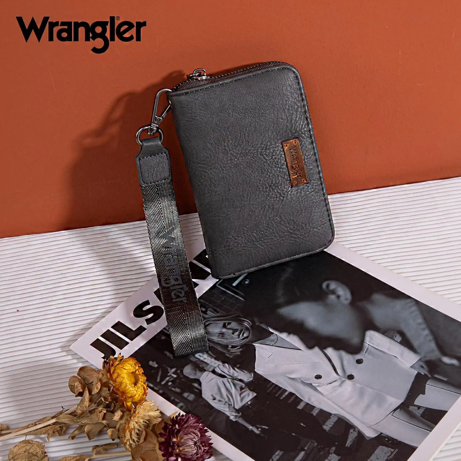 X Wrangler Rfid Card Holder Women's Wallets Card Cases & Money Organizers with Wristlet and Coin Pouch Minimalist Lightweight and Easy to Carry